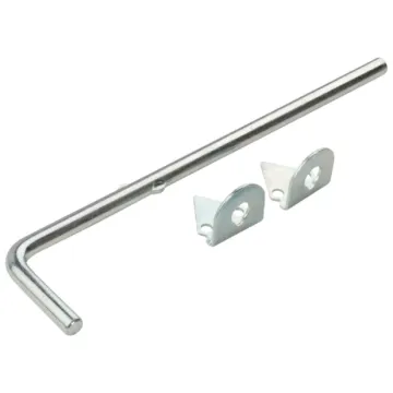 National Hardware 12 In. L. x 1/2 In. Dia. Zinc Plated Steel Cane Bolt