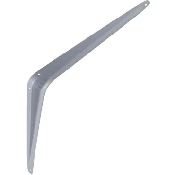 National 211 12 In. D. x 14 In. H. Gray Steel Shelf Bracket