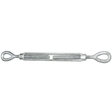 1/2" x 9" Eye To Eye Turnbuckle, Galvanized