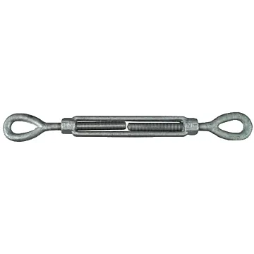 Eye and Eye 5/8 in Galvanized Turnbuckle