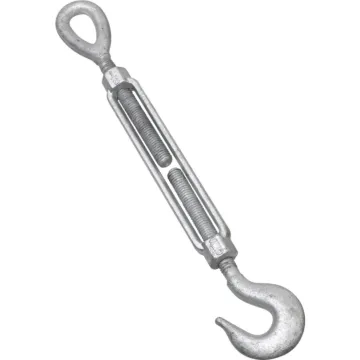 1/2" x 6" Hook To Eye Turnbuckle, Galvanized
