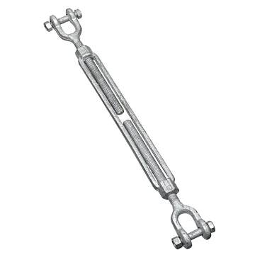 Eye and Jaw 1/2 Galvanized Turnbuckle
