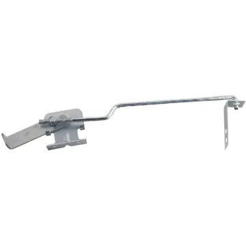 National Hardware Zinc-Plated 10-1/2 In. Steel Barn Door Latch