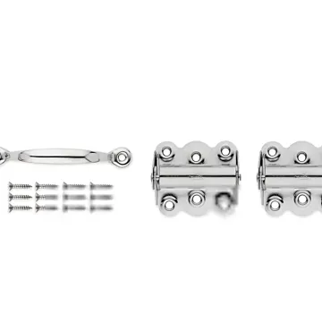 National Hardware SS Screen Door Set (5pc)