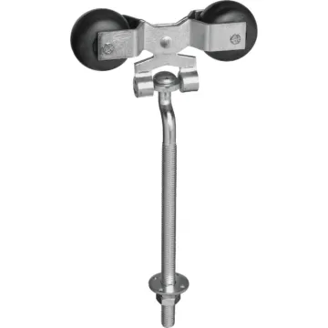 National Hardware Zinc-Plated Round Rail Offset Bolt Barn Door Hanger