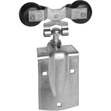 National Hardware Zinc-Plated Round Rail Door Strap Barn Door Hanger