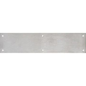 National Hardware Tell 3.5 In. x 15 In. Aluminum Push Plate