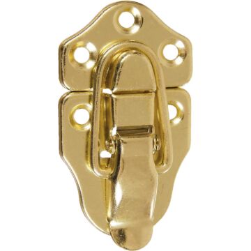 National Hardware Miniature Brass Draw Catch (2-Count)