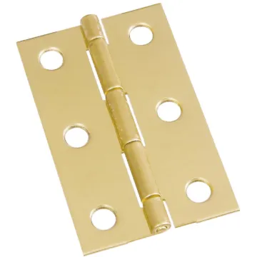 National Hardware 2-1/2 In. x 9/16 In. Medium Clear Coat Decorative Hinge