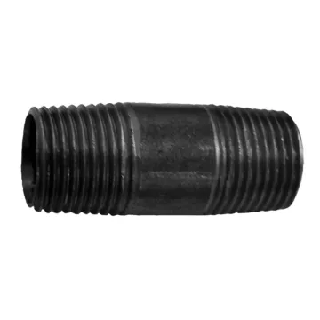 Jones Stephens 2-1/2" x 6" Pipe Nipple Black