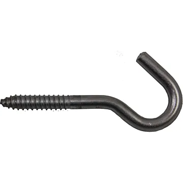 National Hardware Screw Hook (Zinc) 1/4x 4-1/4