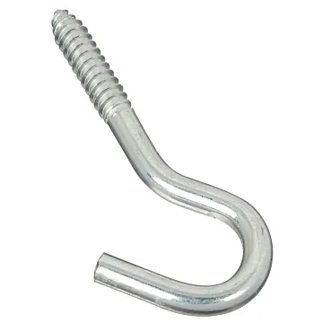 National Hardware Screw Hook (Zinc) 3/8x 4-7/8