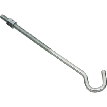 National Hardware Hook Bolt (Zinc) 3/8 in. x 10 in.