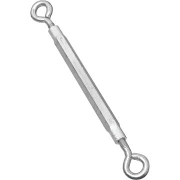 National Hardware 3/8" x 16" Eye To Eye Turnbuckle, Zinc/Aluminum