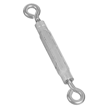 National Hardware 3/16" x 5-1/2" Eye To Eye Turnbuckle, Stainless Steel/ Aluminum