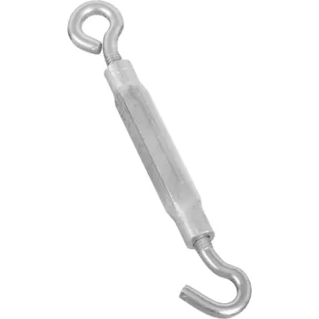 National Hardware 5/16" x 9" Hook To Eye Turnbuckle, Zinc/Aluminum