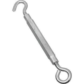 National Hardware 1/2" x 17" Hook To Eye Turnbuckle, Zinc/Aluminum