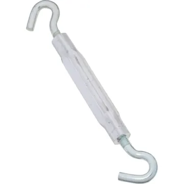 National Hardware 7/32" x 6-1/2" Hook To Hook Turnbuckle, Zinc/Aluminum