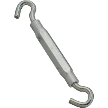 National Hardware 5/16" x 9" Hook To Hook Turnbuckle, Zinc/Aluminum