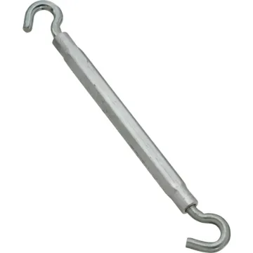 National Hardware 3/8" x 16" Hook To Hook Turnbuckle, Zinc/Aluminum