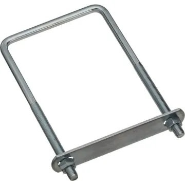 National Hardware Square U-Bolt (Zinc) 3/8 x 4 x 7 in.
