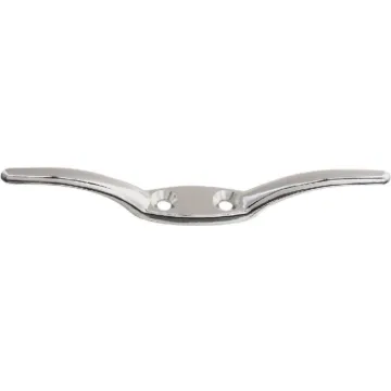 National 6 In. Nickel Rope Cleat