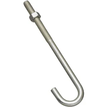 National Hardware Hook J-Bolt (Zinc) 3/8 x 7 in.