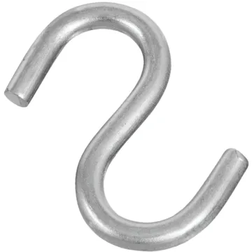 National Hardware Open S-Hook (Stainless Steel) 3 in.