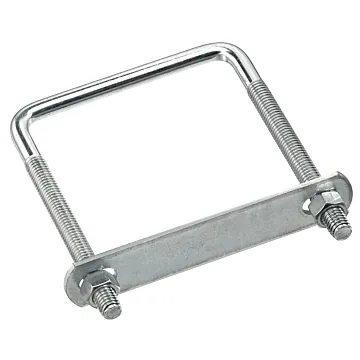 National Hardware Square U-Bolt (Zinc) 3/8 x 3-5/8 x 5 in.