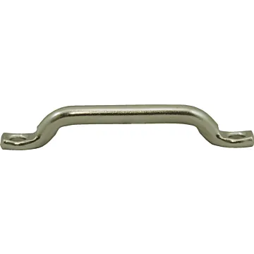 National Hardware Strap Loop, Low Profile, Steel, Nickel, 1/BAG