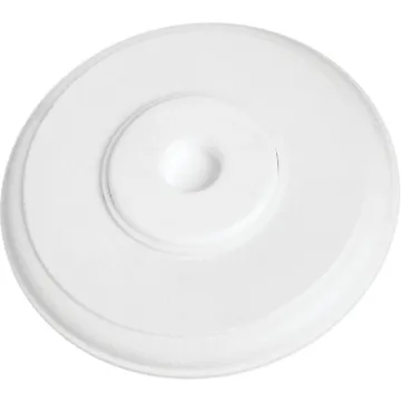 National 336 5 In. White Softstop Cover-Up Wall Door Stop
