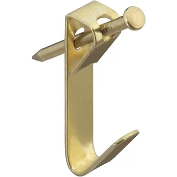 National Hardware Picture Hanger 10# 10pk Brass