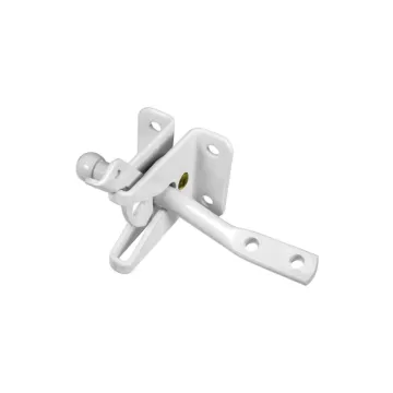 National Hardware Automatic Gate Latches White