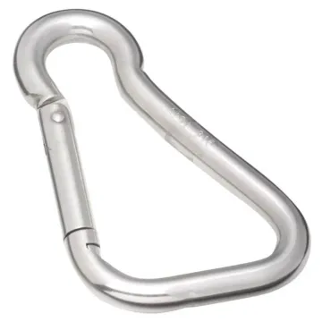National Hardware Spring Snap, 1100 lb Working Load, Stainless Steel, Zinc