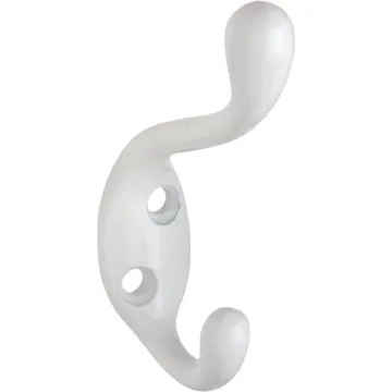 National Hardware Heavy-Duty White Wardrobe Hook