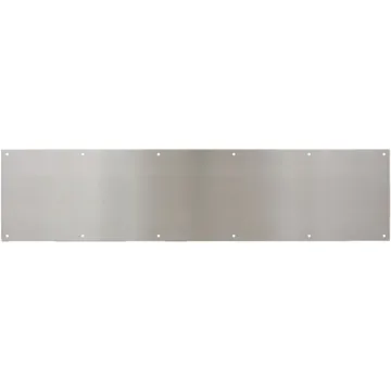 National Hardware 8 In. x 34 In. Satin Nickel Aluminum Kickplate