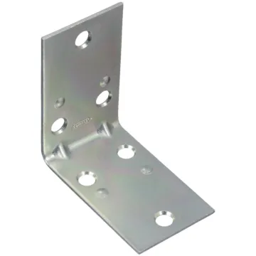 National Hardware 2-1/2 In. x 1-1/2 In. Double Wide Zinc Corner Brace (2-Count)