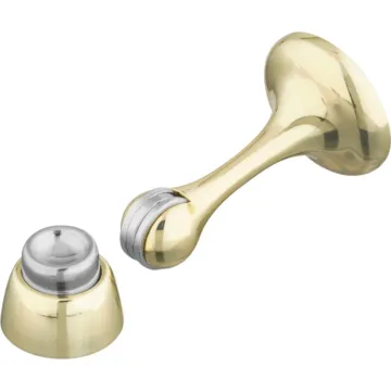 National Hardware Polished Brass Magnetic Rigid Door Stop