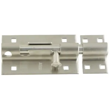 National Hardware 5 In. Stainless Steel Door Barrel Bolt
