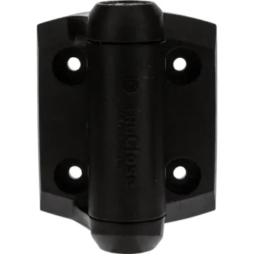 National Hardware Tru-Close Narrow Spring Hinge - Narrow Design For Metal Gates (2-Pack)