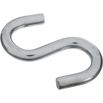 National Hardware Open S-Hook (Zinc) 3-1/2 in.