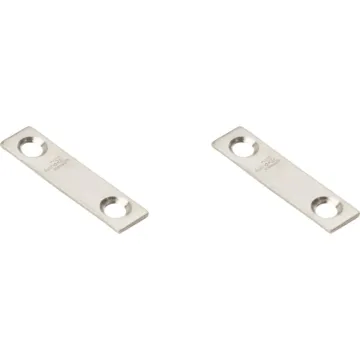 National Hardware 2 In. x 1/2 In. Stainless Steel Mending Brace