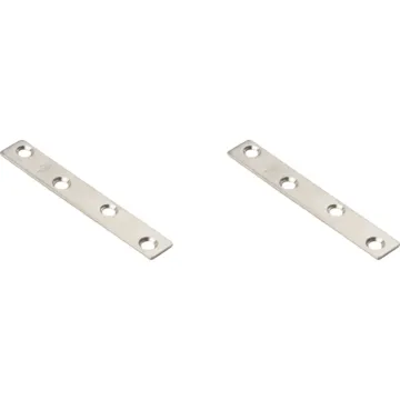 National Hardware 4 In. x 5/8 In. Stainless Steel Mending Brace