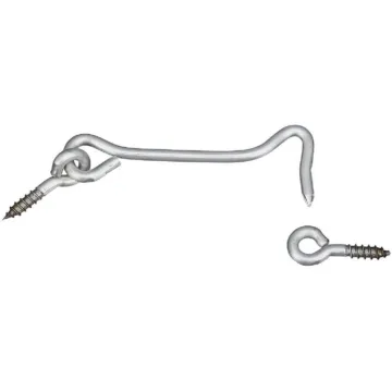 National Stainless Steel 4 In. Hook & Eye Bolt