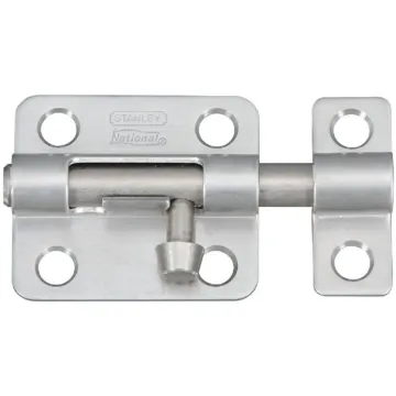 National Hardware 434 2-1/2 In. Stainless Steel Door Barrel Bolt