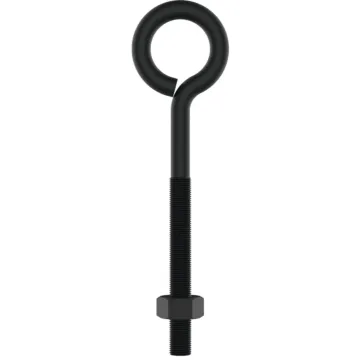 National Hardware 3/8" x 6" Eye Bolt, Black