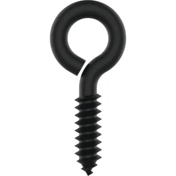 National Hardware Screw Eye (Black) .263, #2x 2-5/8