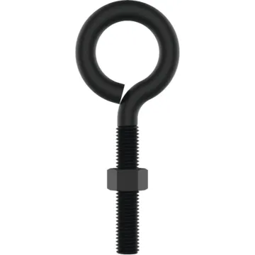 National Hardware 3/8" x 4" Eye Bolt, Black