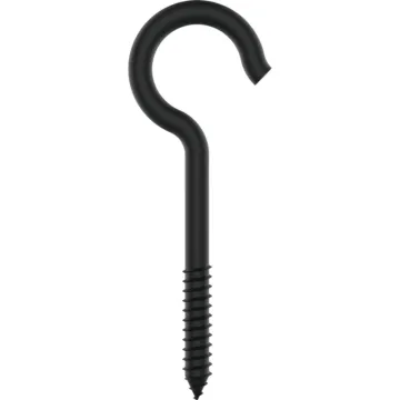 National Hardware Ceiling Hook (Black) .331, #0x 4-15/16