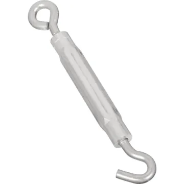 National Hardware 3/8" x 10-1/2" Hook To Eye Turnbuckle, Black